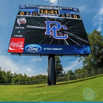 200 - 800 Watt Outdoor Led Display Screen , Full Color Led Display Signs 1R1G1B