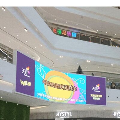 SMD2121 Lamp P3 Advertisement LED Display 111111 Dots/Sqm Pixel 1100 Cd/㎡ Brightness