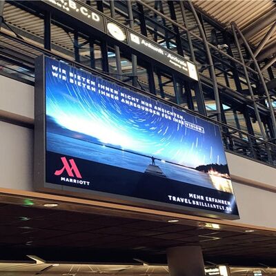 P4 Digital Advertising Display Screens , Full Color SMD Led Display Screen Indoor