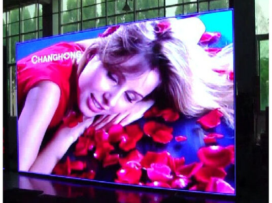 Definisi Tinggi P1.875 Pixel Small Pitch LED Display 80mm Kabinet Ketebalan