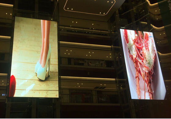Shopping Mall P6 Indoor Led Display IP43 Protective Level For Elevator