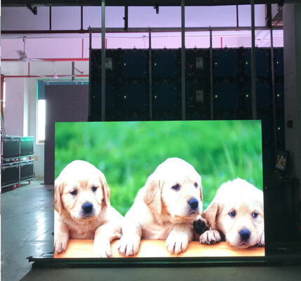 Custom Pixel Led Display Video Wall , Led Video Wall Panels 1200cd/sqm Brightness