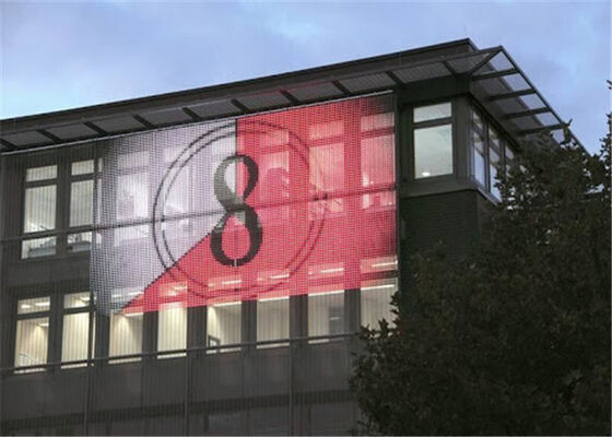 Super Large P20 Led Curtain 48*56 Dots Cabinet Resolution Easily Installed