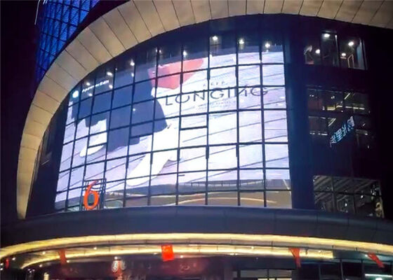 Custom Led Stage Backdrop Screen , Led Advertising Board 31.25mm Pixel Pitch