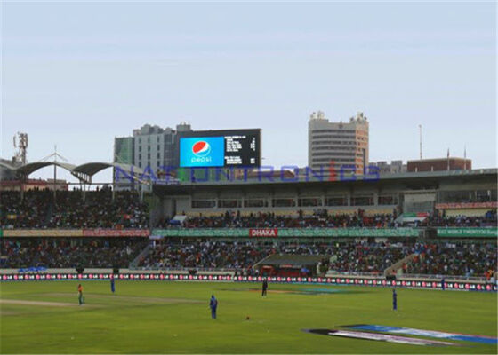 Video High Brightness Led Screen , P6 Led Perimeter Advertising Boards