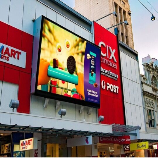 P6 P8 P10 Outdoor Led Display Screen Video Panel High Brightness For Advertising