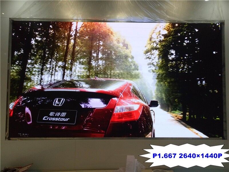 شاشة عرض LED داخلية صغيرة المسافات للإعلانات P1.667 P1.875 لوحة شاشة LED