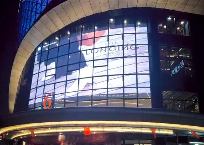 Custom Led Stage Backdrop Screen , Led Advertising Board 31.25mm Pixel Pitch
