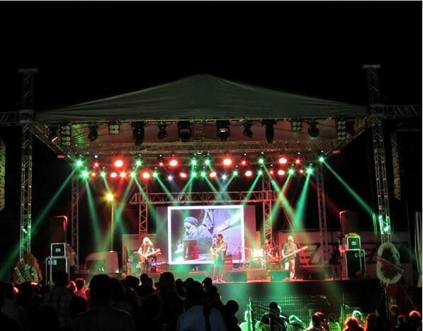 IP65 Προστατευτικό P6 Εξωτερικό Led Video Wall, LED Backdrop Screen 6m Απόσταση θέασης